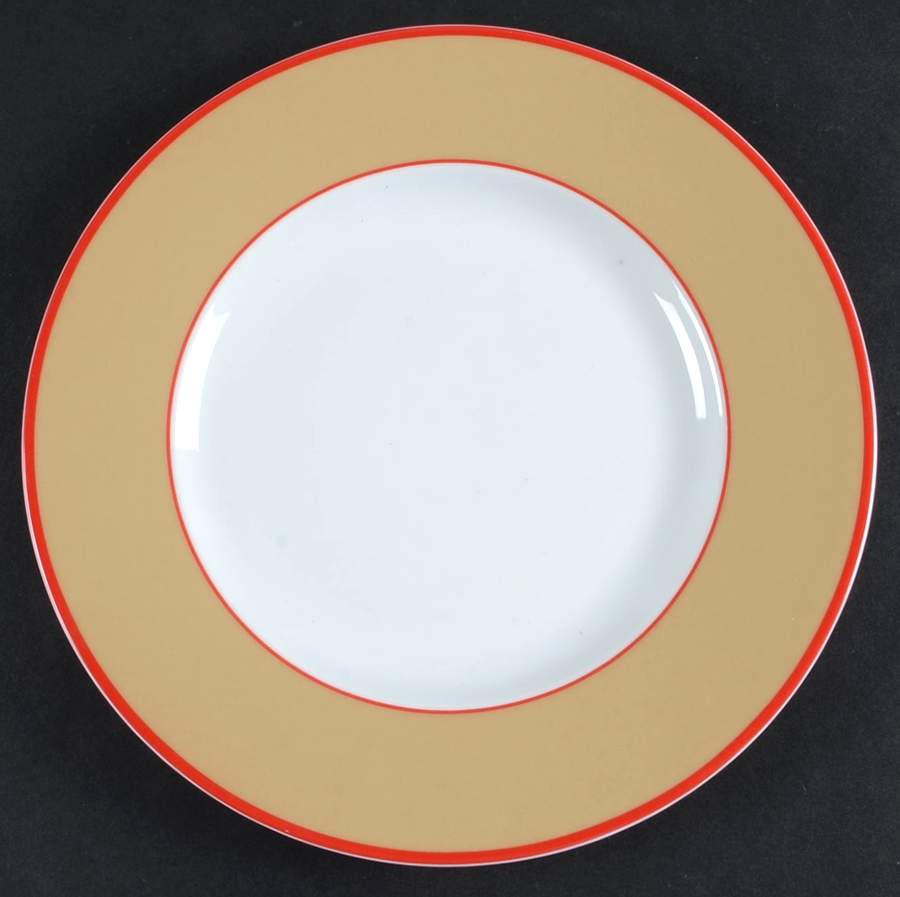 Concentric Burlap Salad Plate by Mikasa-1