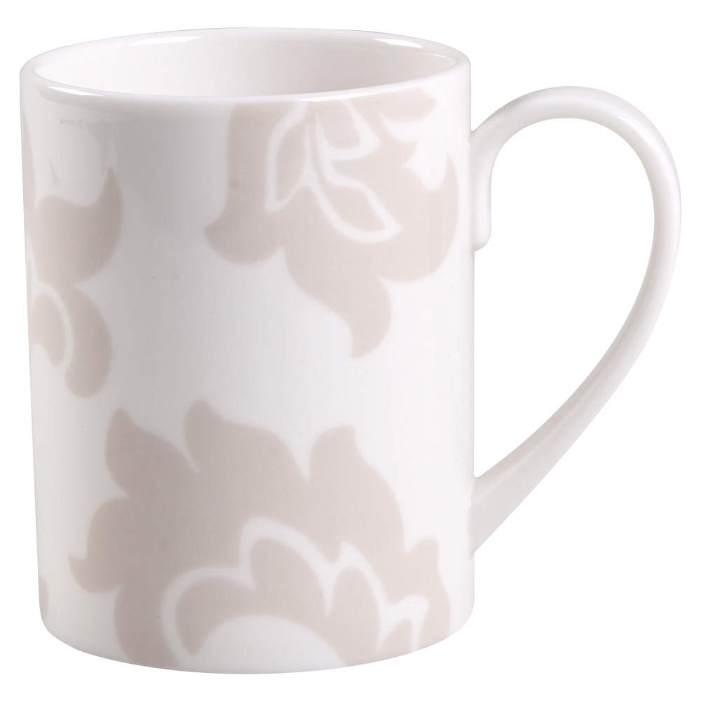Lisbon Grey Mug by Martha Stewart-1