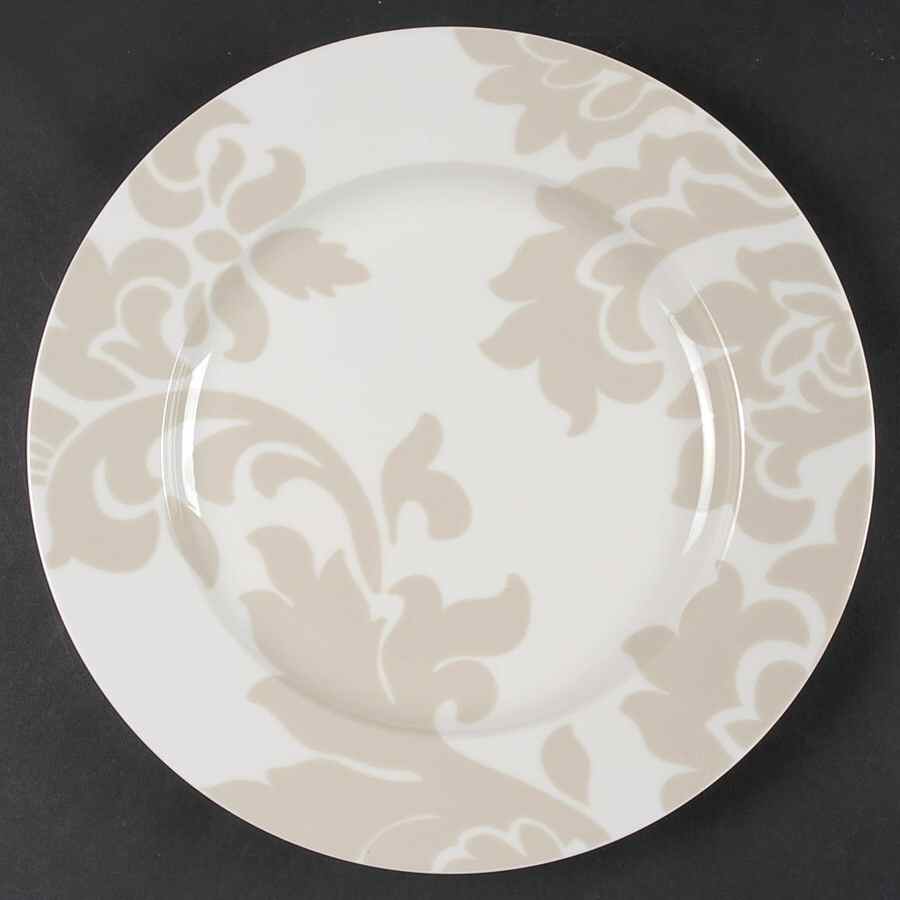 Lisbon Grey Dinner Plate by Martha Stewart-1