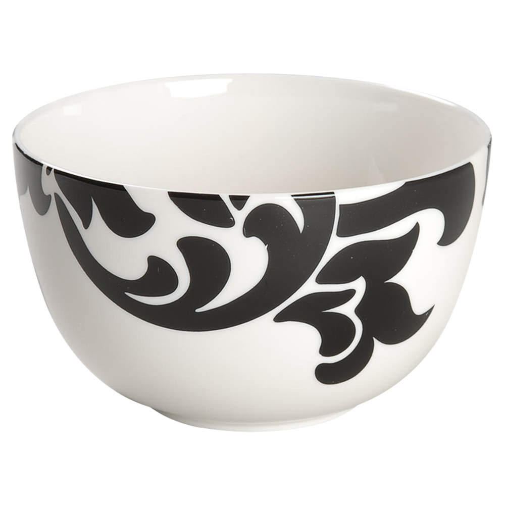 Lisbon Black Soup/Cereal Bowl by Martha Stewart-1