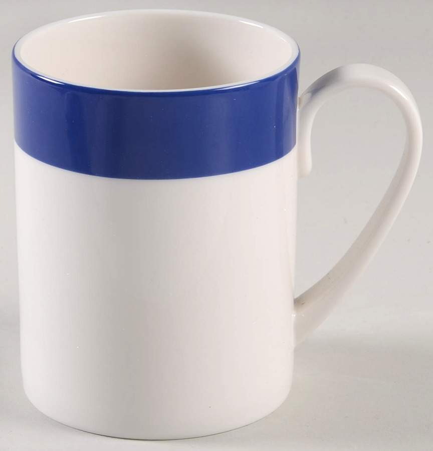 Classic Band Blue Mug by Martha Stewart-1