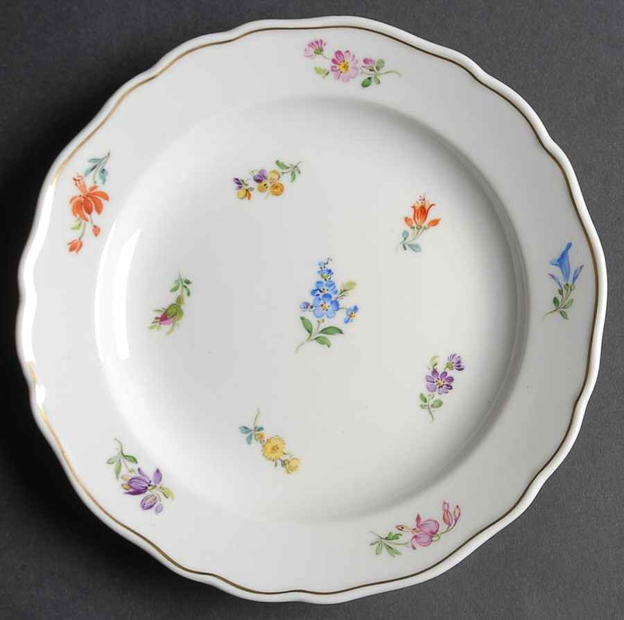 K24L Bread & Butter Plate by Meissen (Germany)-1