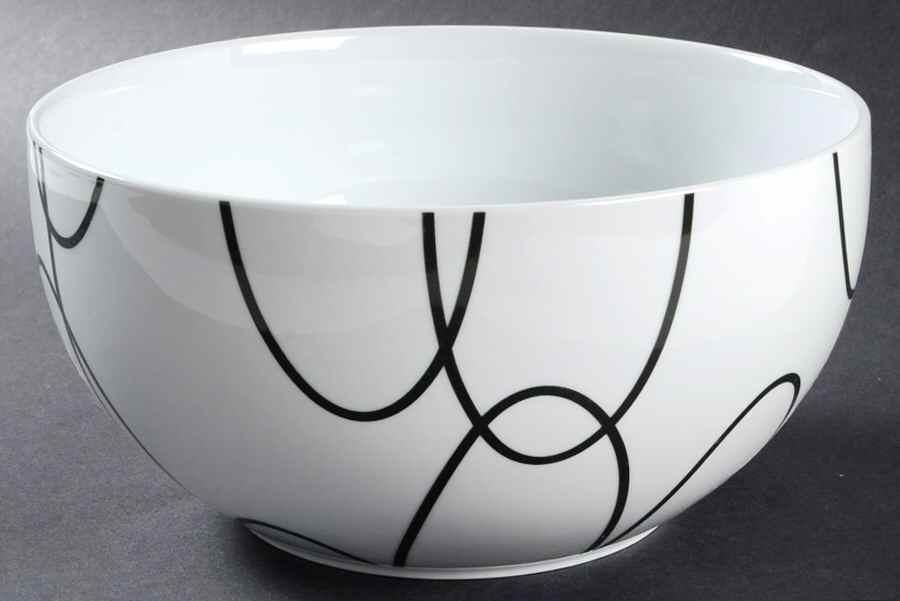 Loop 9" Round Vegetable Bowl by Mikasa-1