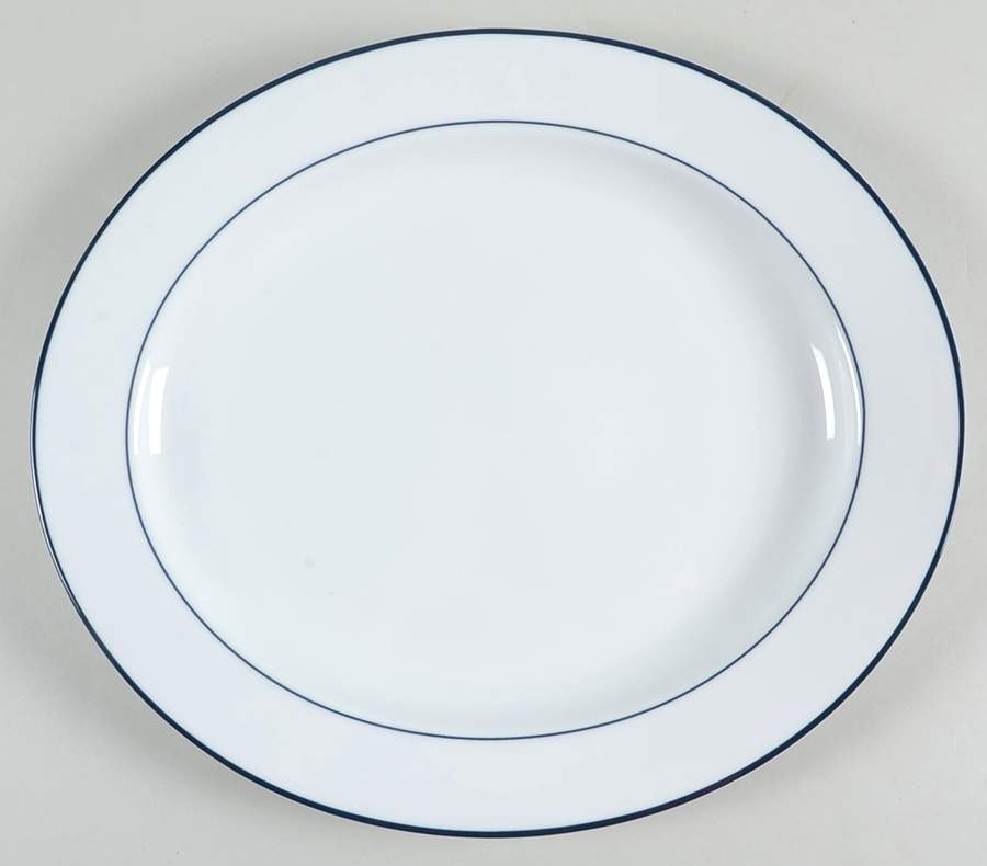 Concentric Butter 15" Oval Serving Platter by Mikasa-1