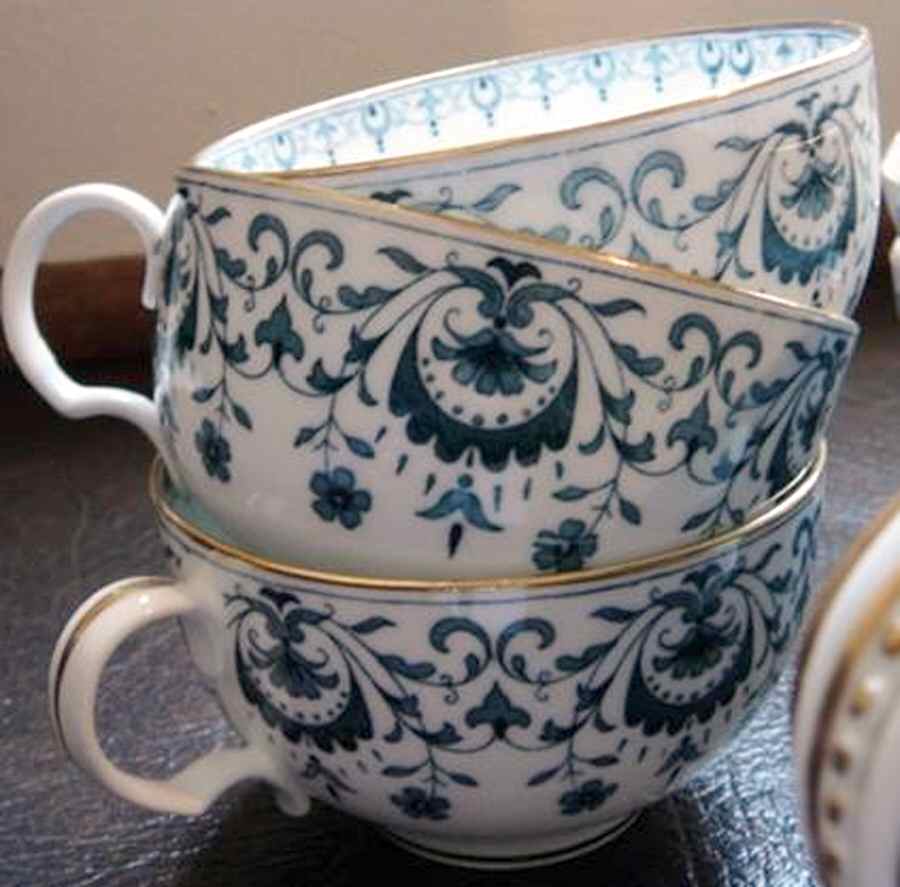 Odeon Flat Cup by Minton-1
