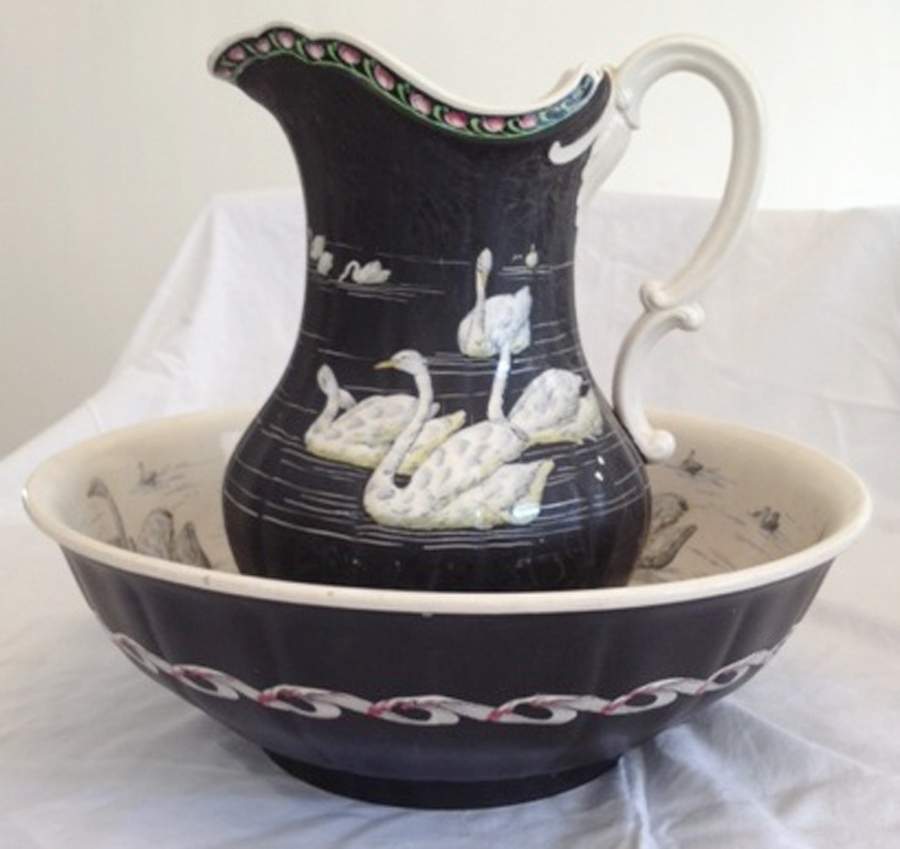 Bayswater Large Pitcher & Bowl Set by Minton-1