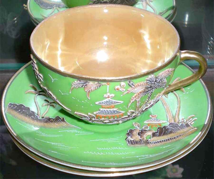 MJ29 Flat Cup & Saucer Set by M Japan-1