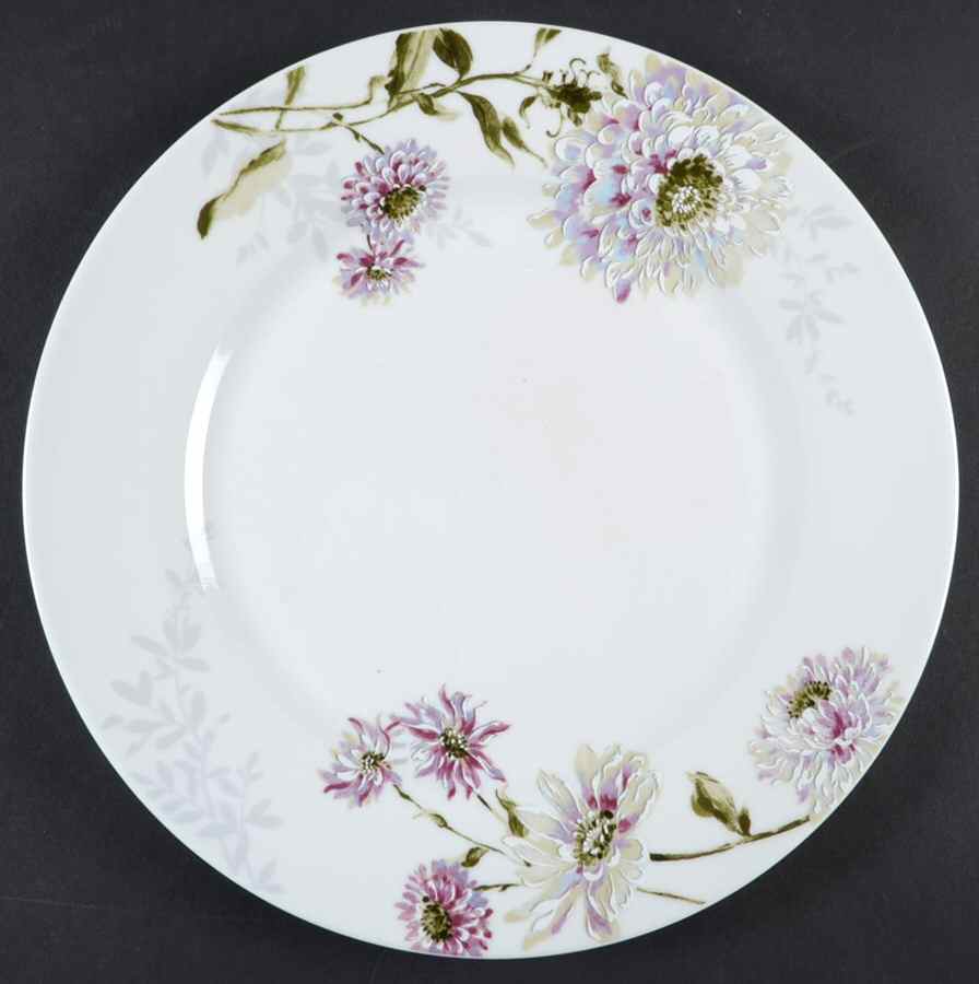 Silk Floral Lavender Dinner Plate by Mikasa-1
