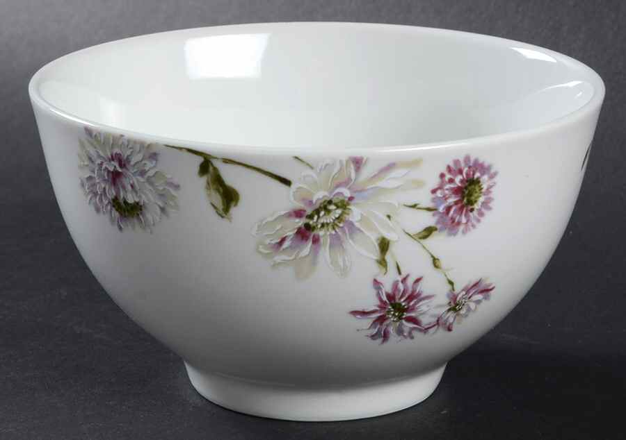 Silk Floral Lavender Soup/Cereal Bowl by Mikasa-1