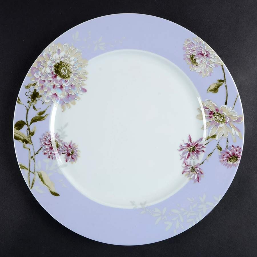 Silk Floral Lavender Dinner Plate by Mikasa-1