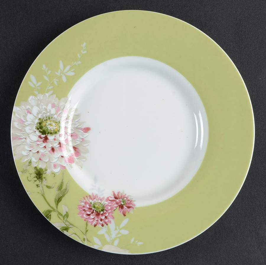 Silk Floral Pink Saucer by Mikasa-1