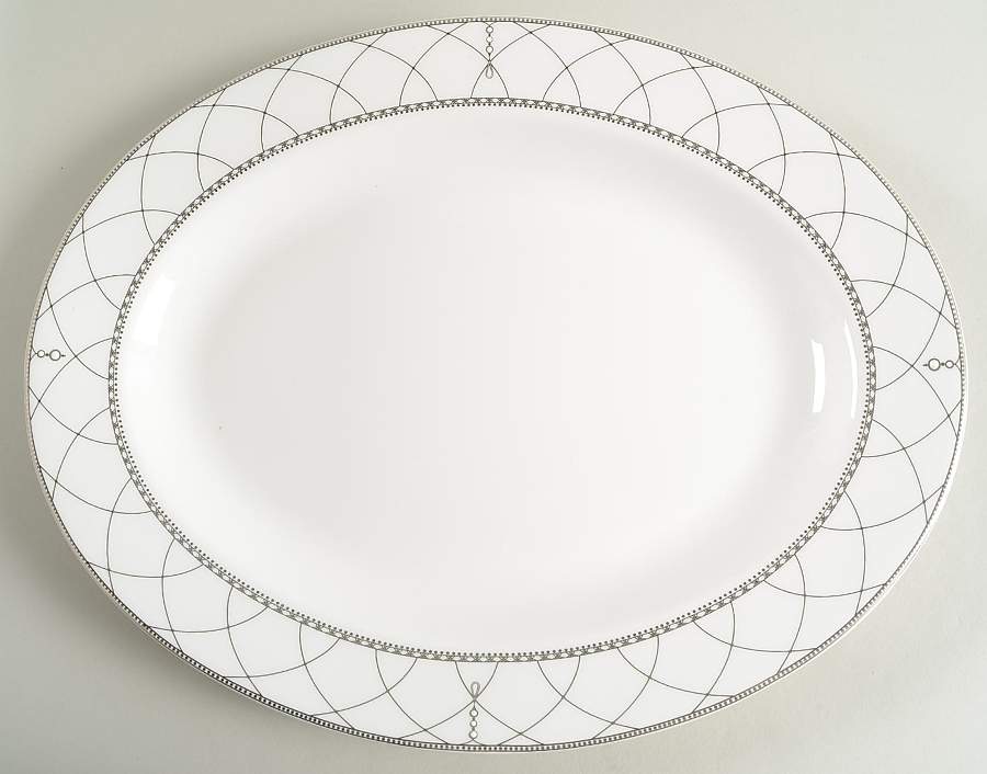 Precious Gem 14" Oval Serving Platter by Mikasa-1