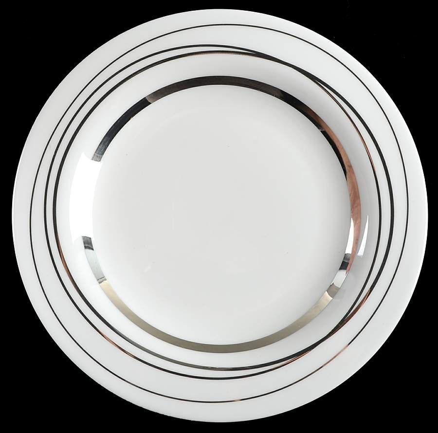 Silver Spheres Bread & Butter Plate by Mikasa-1