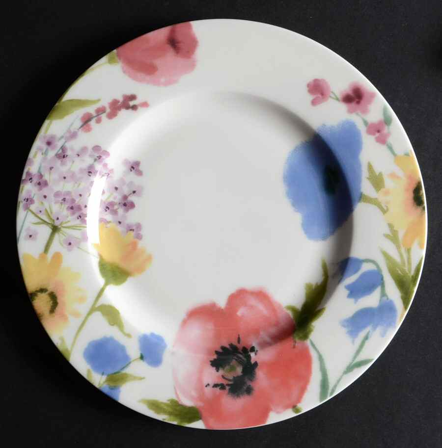 Garden Palette Floral Salad Plate by Mikasa-1