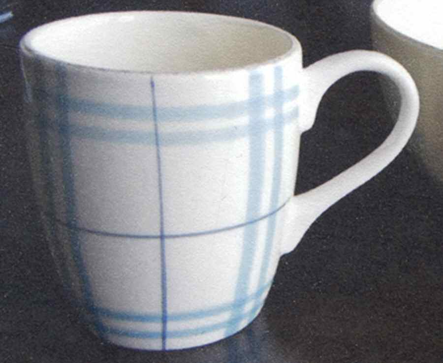 Miss Daisy Blue Mug by Matceramica-1
