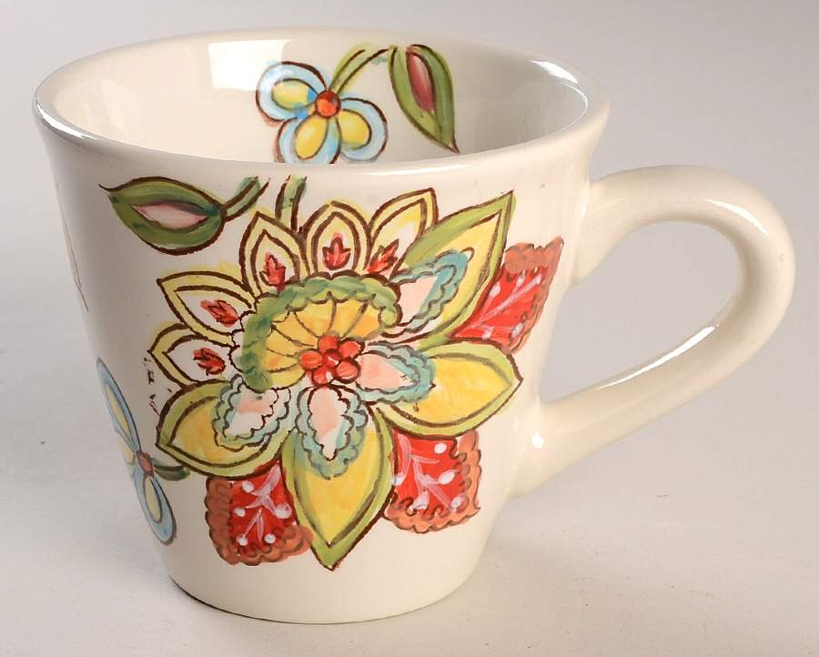Vanilla Chintz Mug by Maxcera Corp-1
