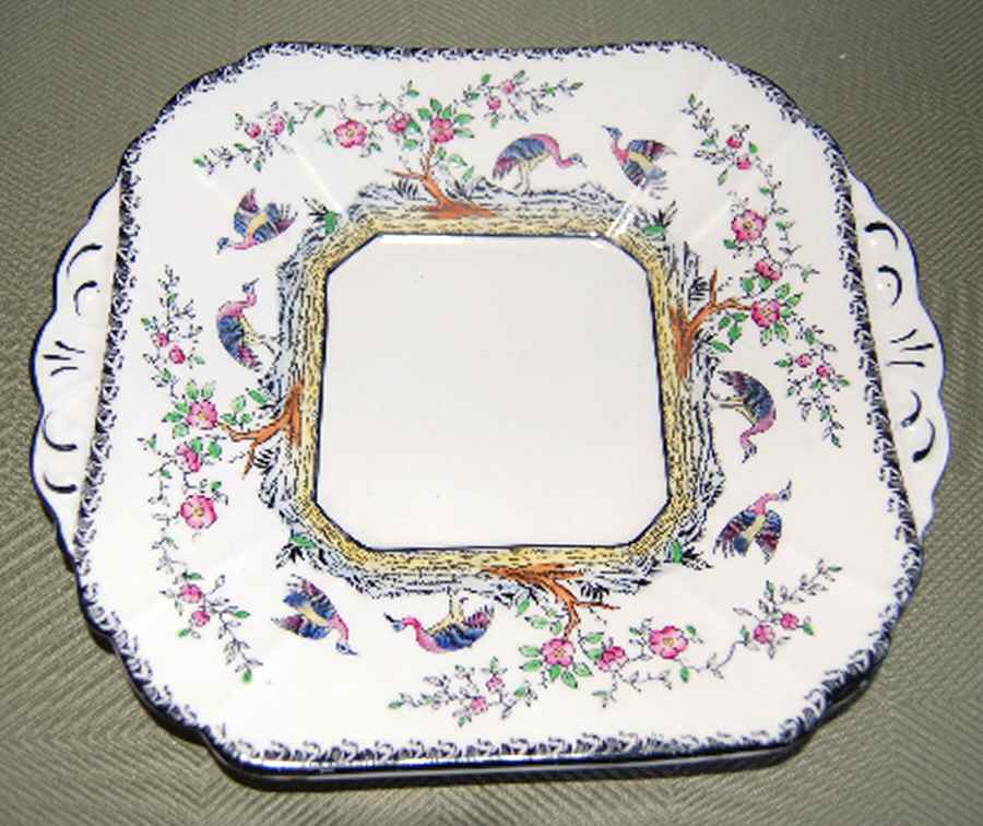 Melbarose Handled Cake Plate by Melba-1