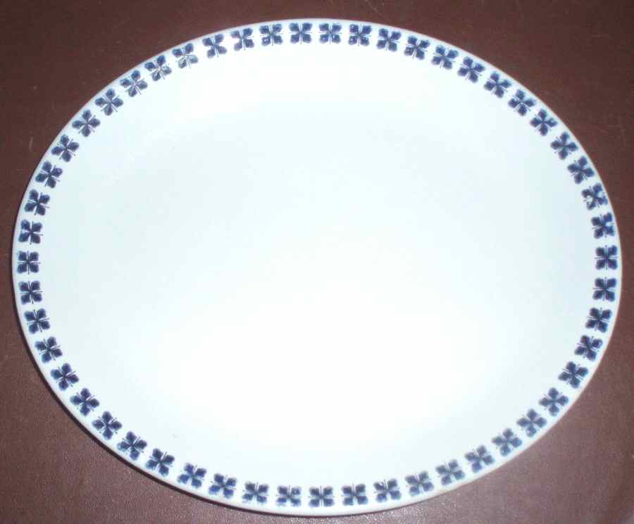 MEA353 12" Oval Serving Platter by Alfred Meakin-1