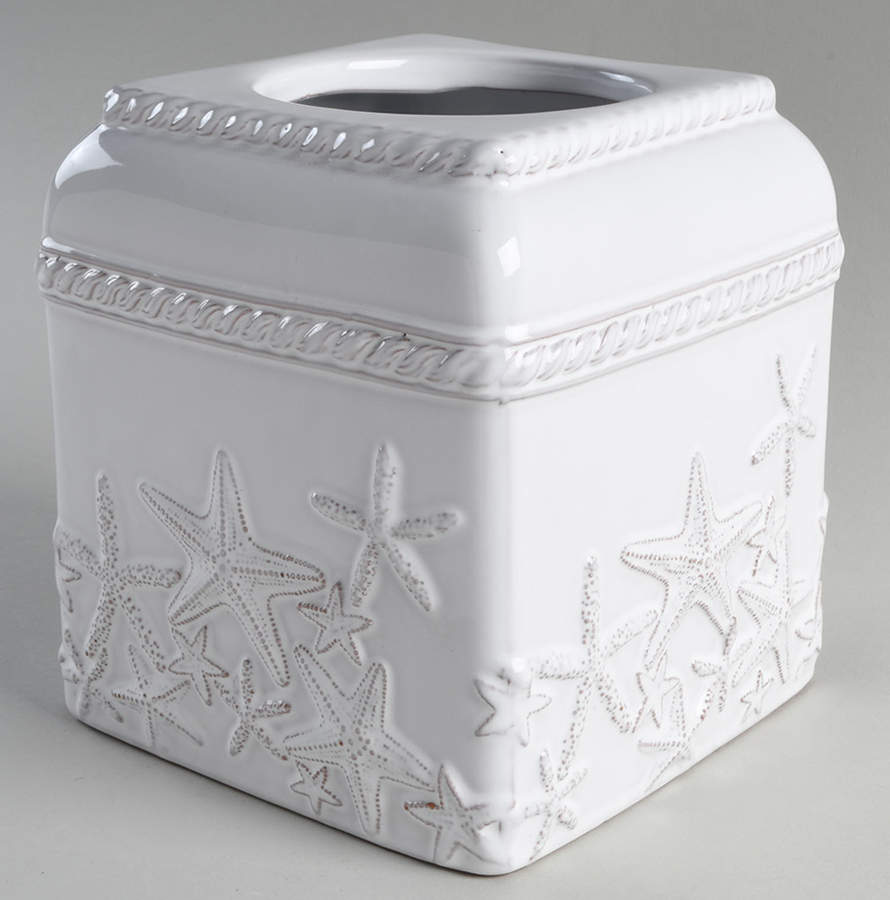 Classic Shell Small Canister No Lid by Mud Pie-1