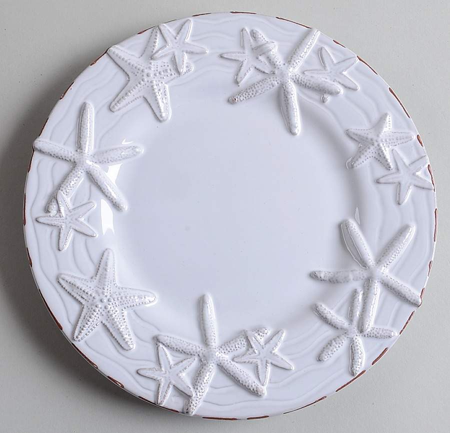 Classic Shell Dessert/Pie Plate by Mud Pie-1