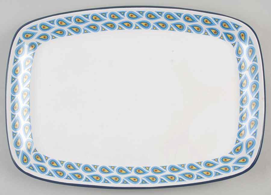 Toltec 15" Rectangular Serving Platter by Mikasa-1