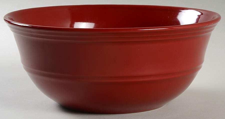 Red Sedona (Rainforest) 9" Round Vegetable Bowl by Mainstays-1