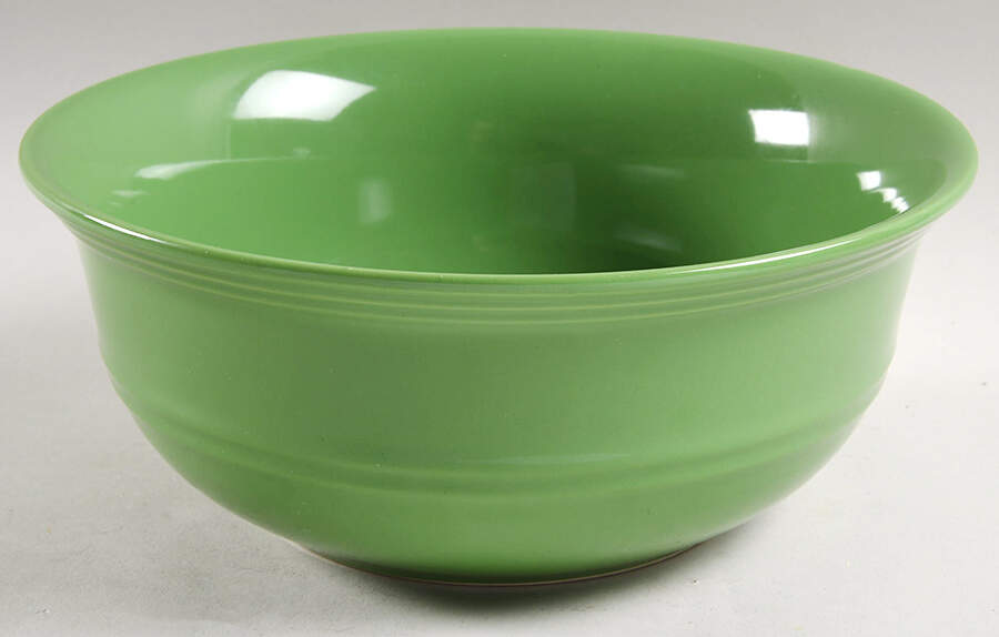 Green Stalk (Rainforest) 9" Round Vegetable Bowl by Mainstays-1