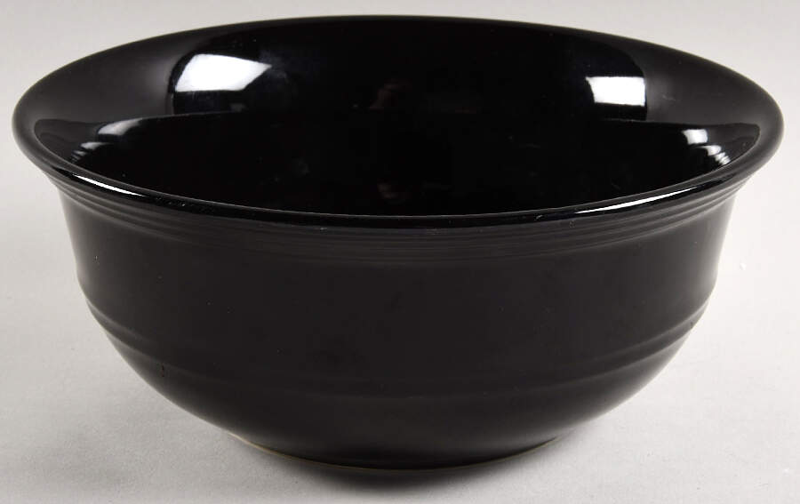 Rich Black (Rainforest) 9" Round Vegetable Bowl by Mainstays-1