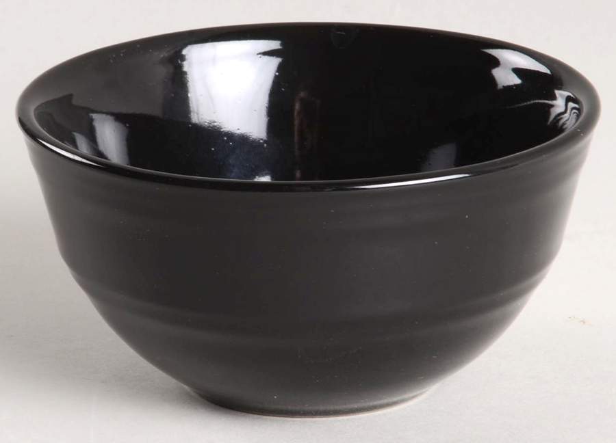 Rich Black (Rainforest) Fruit/Dessert (Sauce) Bowl by Mainstays-1