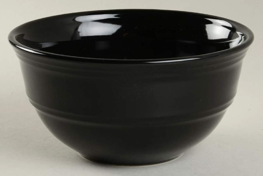 Rich Black (Rainforest) Soup/Cereal Bowl by Mainstays-1