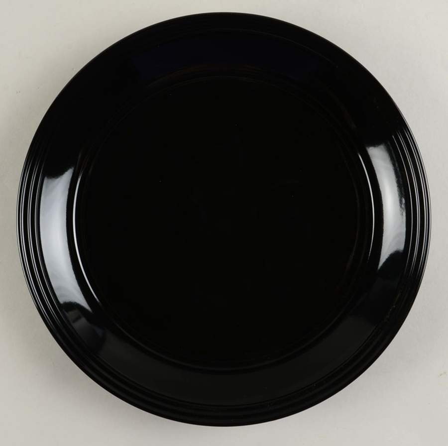 Rich Black (Rainforest) Dinner Plate by Mainstays-1