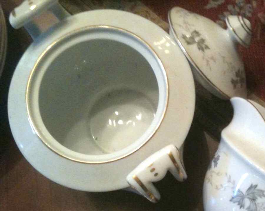 Autumn Haze Sugar Bowl & Lid by Milady-1