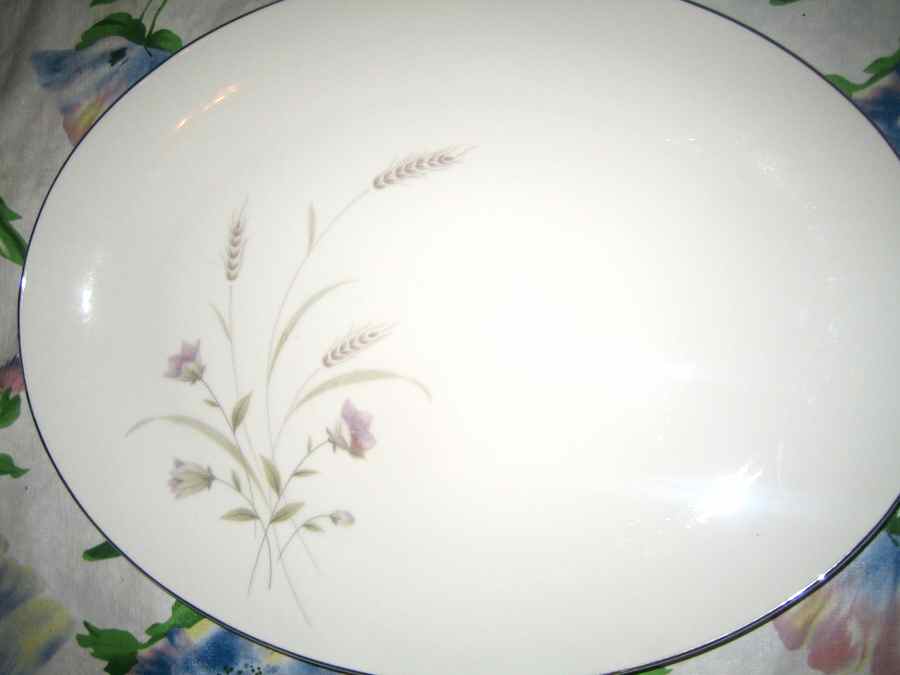 Ardley 11" Oval Serving Platter by Mikasa-1