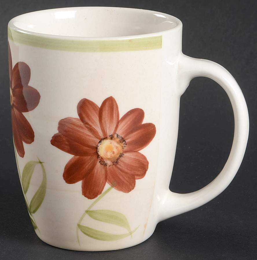 Poppy Garden Mug by Maxcera Corp-1