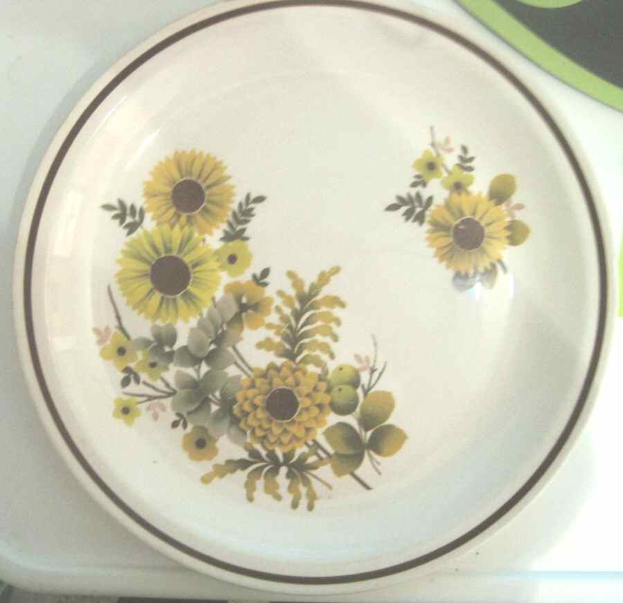 Daisy Dinner Plate by Myott Staffordshire-1