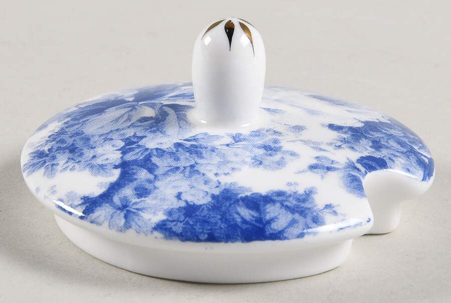 Antique Blue Lid for Sugar Bowl by Maxwell & Williams-1