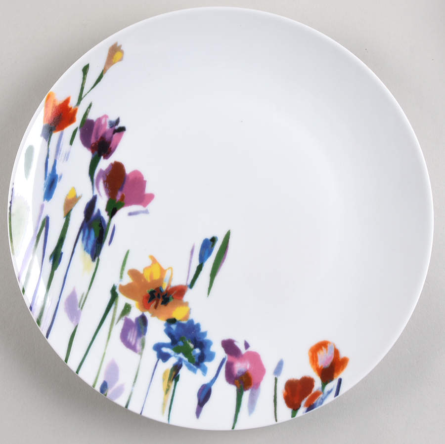 Watercolor Garden Dinner Plate by Mikasa-1