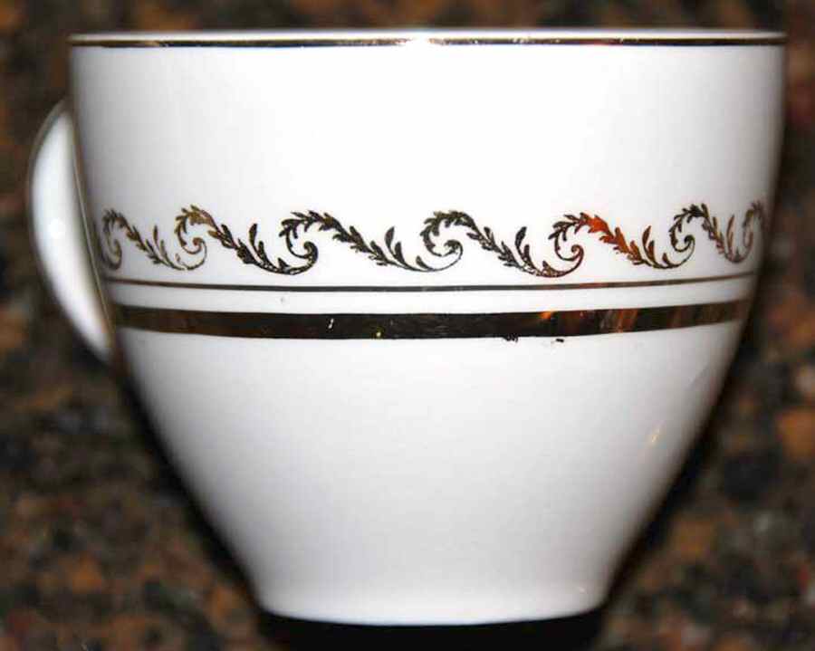 Concerto Flat Cup by Alfred Meakin-1