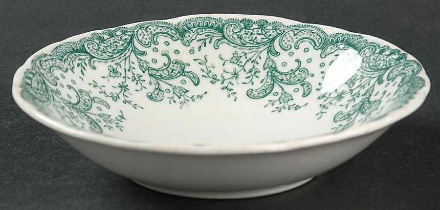 Seville Green (No Trim) Fruit/Dessert (Sauce) Bowl by John Maddock & Sons-1