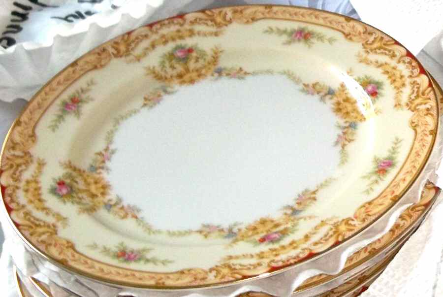 Mabel Salad Plate by Meito-1
