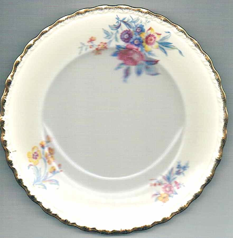 MYO153 Dessert/Pie Plate by Myott Staffordshire-1