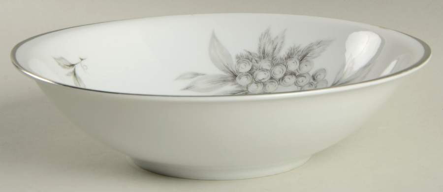 Shadow 9" Round Vegetable Bowl by Meito-1