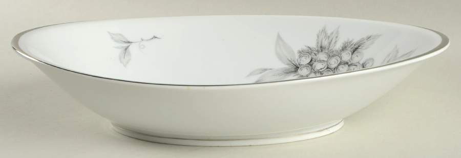 Shadow 11" Oval Vegetable Bowl by Meito-1