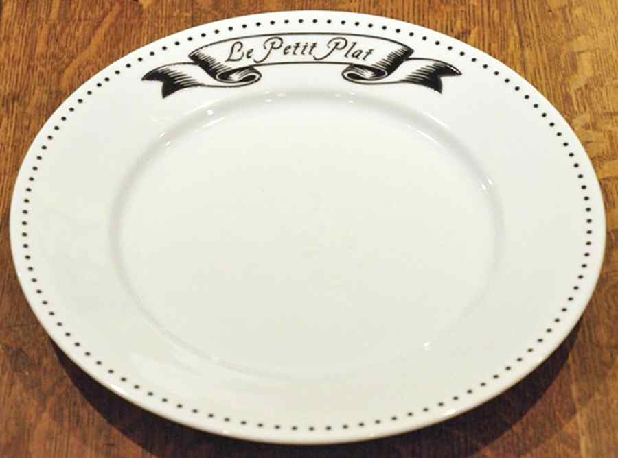 Menu Bread & Butter Plate by Marketplace-1