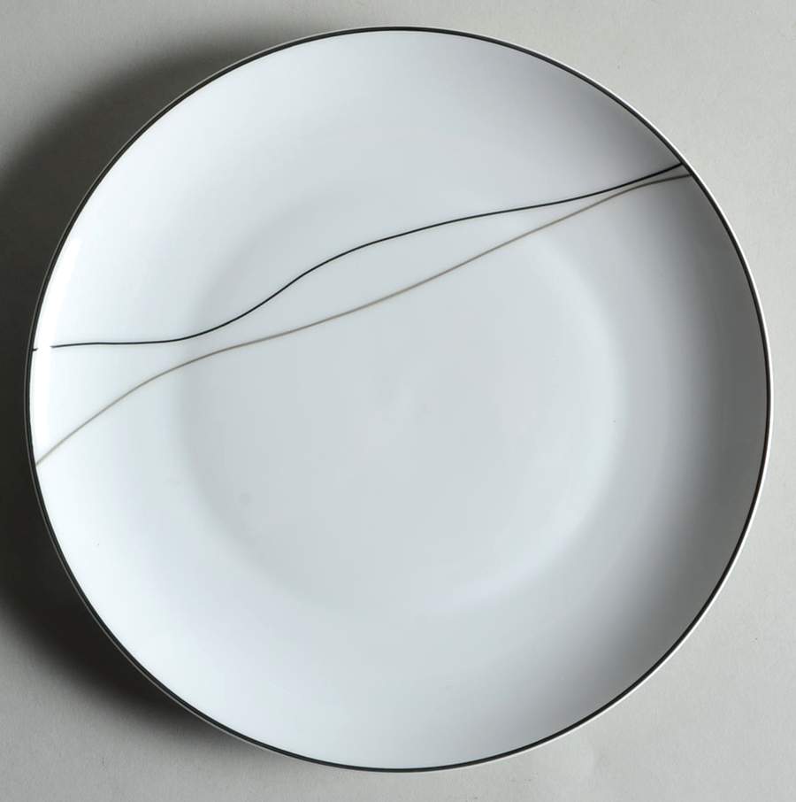 Threads Modern Salad Plate by Mikasa-1