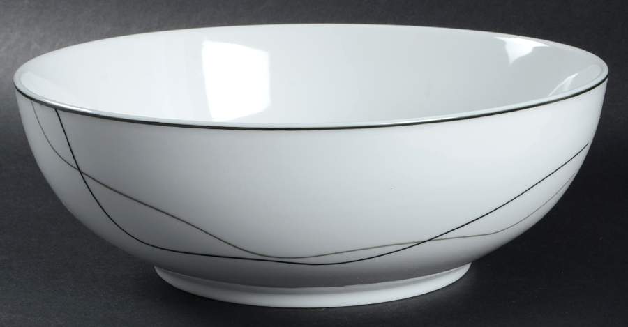 Threads Modern 8" Round Vegetable Bowl by Mikasa-1