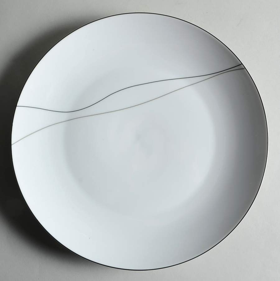 Threads Modern 12" Chop Plate (Round Platter) by Mikasa-1