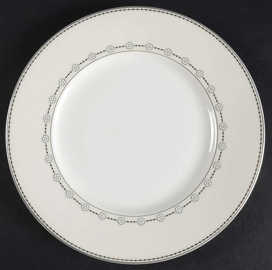 Floral Strand Salad Plate by Mikasa-1