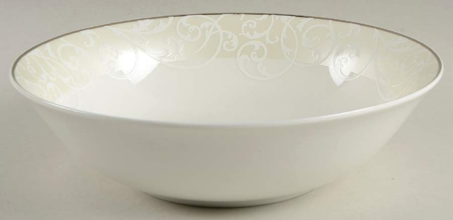Parchment Modern 9" Round Vegetable Bowl by Mikasa-1
