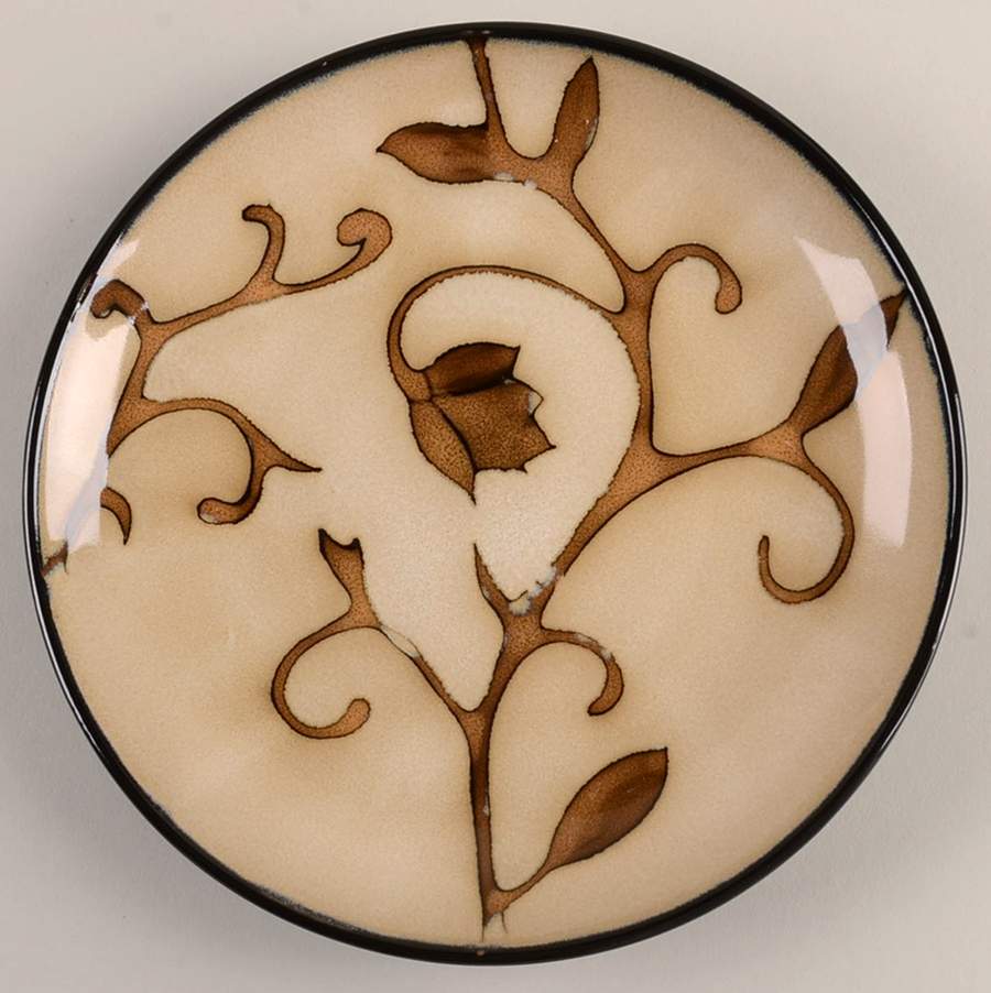 Gold Scroll Bread & Butter Plate by Mikasa-1